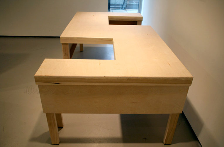 Gareth Long - Bouvard and Pecuchet's Invented Desk For Copying