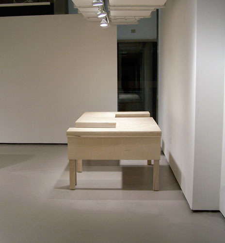 Gareth Long - Bouvard and Pecuchet's Invented Desk For Copying - First Version