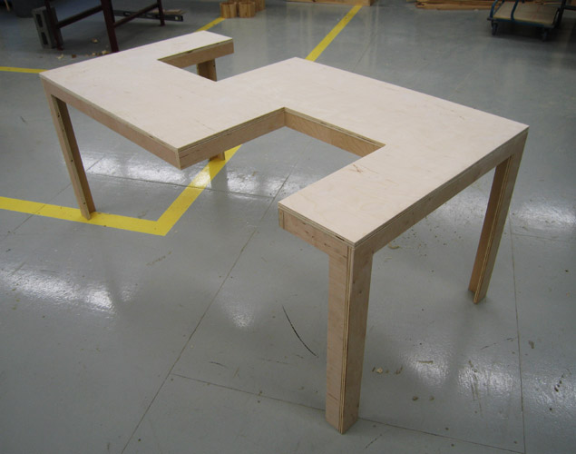 Gareth Long - Bouvard and Pecuchet's Invented Desk For Copying - second version