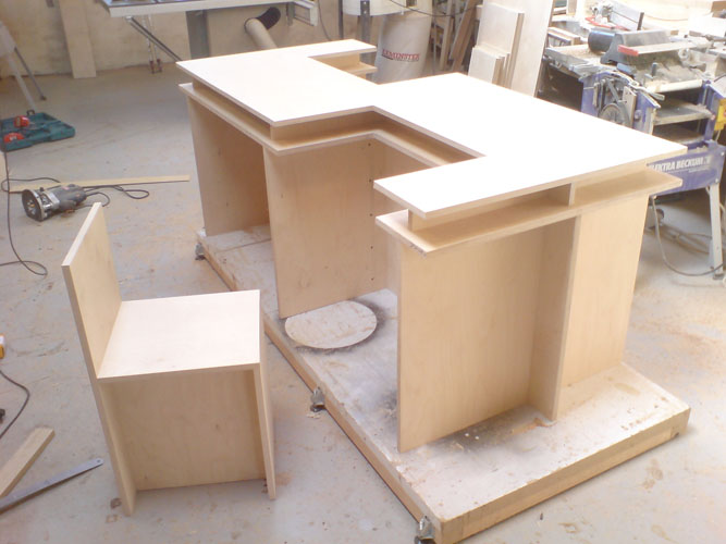 Gareth Long - Bouvard and Pecuchet's Invented Desk For Copying - Ninth Version