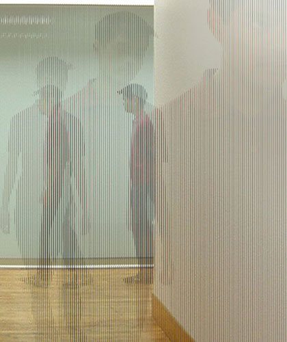 Gareth Long - Untitled (Lenticular Installation)
