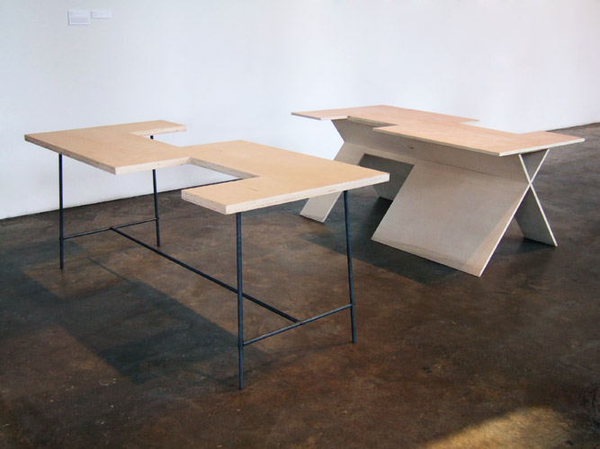 Gareth Long - Bouvard and Pecuchet's Invented Desk For Copying - Third and Fourth Versions