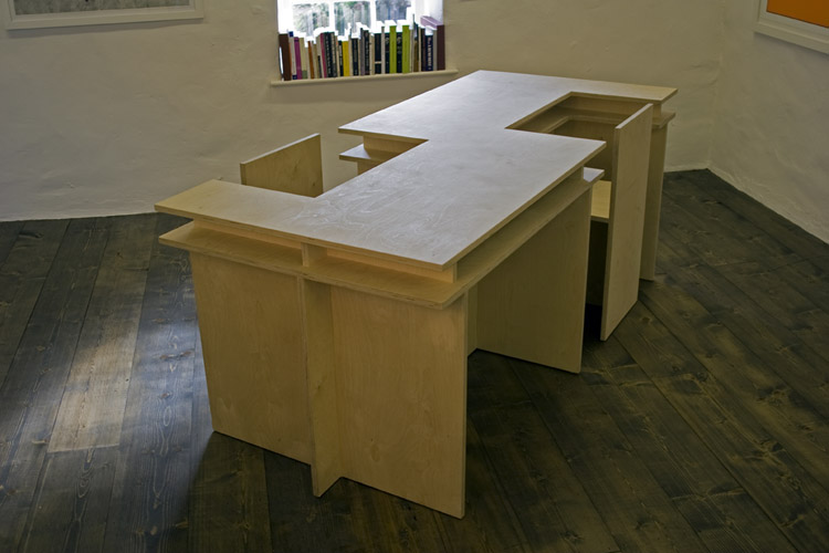 Gareth Long - Bouvard and Pecuchet's Invented Desk For Copying - Ninth Version